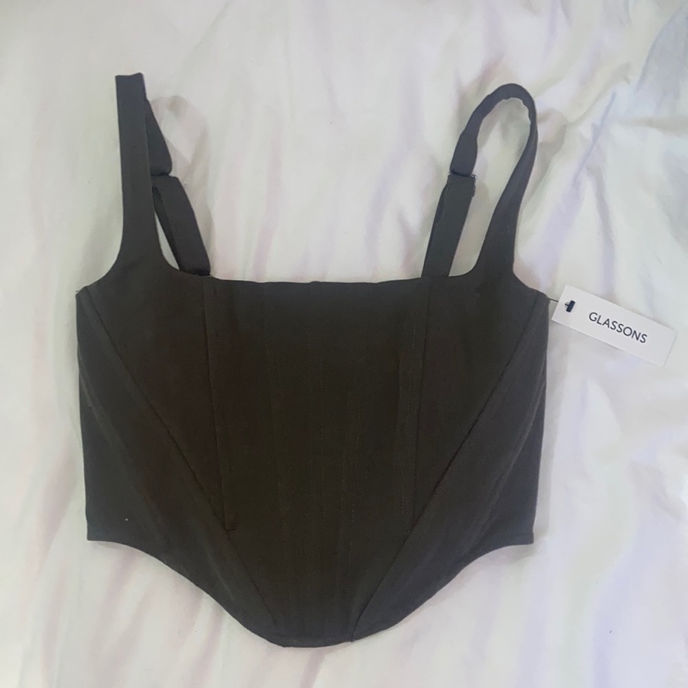 Glassons Square Neck Corset Top